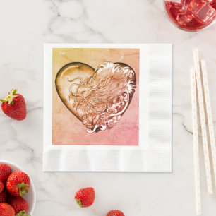 Dragon Heart Napkin