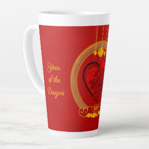 Dragon Heart , Year of the Dragon Latte Mug