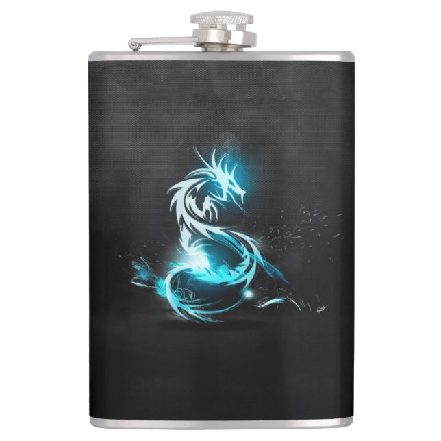 dragon hip flask (Front)