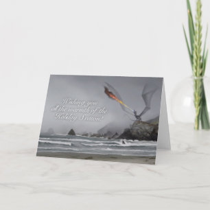 Dragon Holiday Card