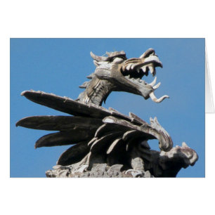 Dragon, Hôtel de Ville, Cardiff, Pays de Galles, R