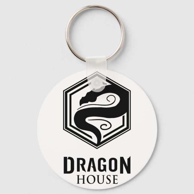 DRAGON HOUSE MERCHANDISE KEYCHAIN (Front)