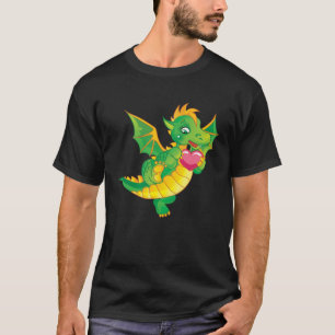 Dragon I Heart Dragon I Dragon Fantasy Children T-Shirt