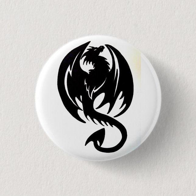 Dragon II 1 Inch Round Button (Front)