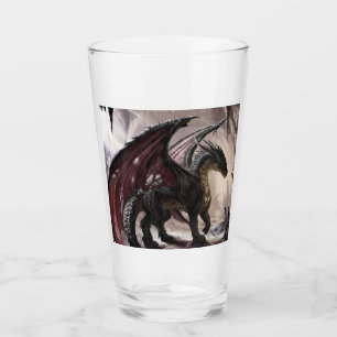 Dragon In Cave Glass