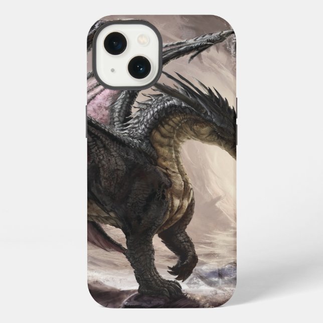 Dragon In Cave iPhone Case (Back)
