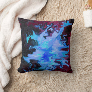 Dragon in flight...... throw pillow