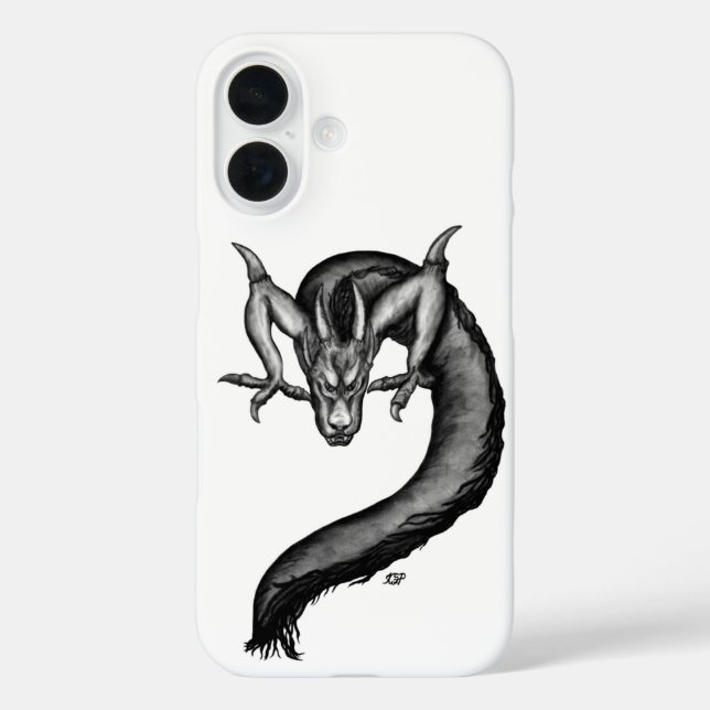 Dragon in Tattoo Style Case-Mate iPhone Case (Back)