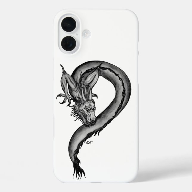 Dragon in Tattoo Style Case-Mate iPhone Case (Back)