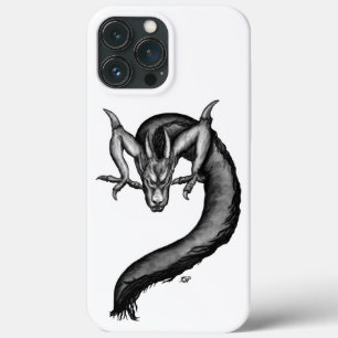 Dragon in Tattoo Style iPhone 13 Pro Max Case