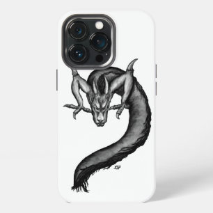 Dragon in Tattoo Style iPhone 13 Pro Case