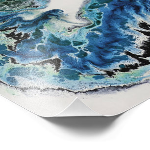 Dragon in the Waves – Abstract Ocean Photo Print