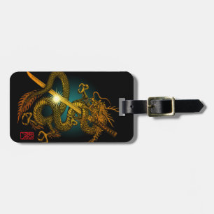 Dragon Katana 4 Luggage Tag