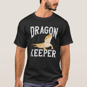Dragon Keeper Bearded Dragon Beardie Reptile Lizar T-Shirt