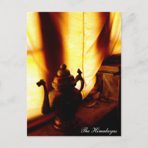 Dragon Kettle, Buddhist Temple, Offerings / Ladakh Postcard