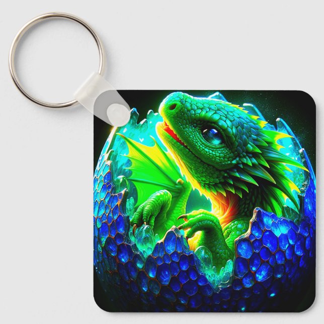 Dragon Keychain (Front)