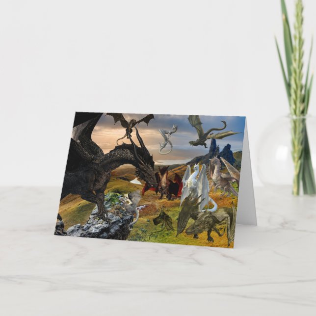 Dragon King the Gathering Card (Front)