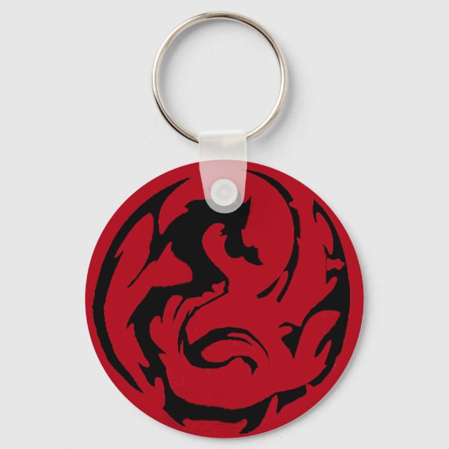 Dragon Kiss Keychain (Front)