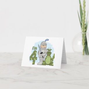 Dragon Knight 4th Birthday Fill-in Invitation