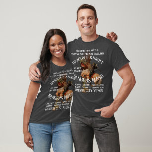 DRAGON KNIGHT BRITISH PUB DAWSON CITY YUKON T-Shirt