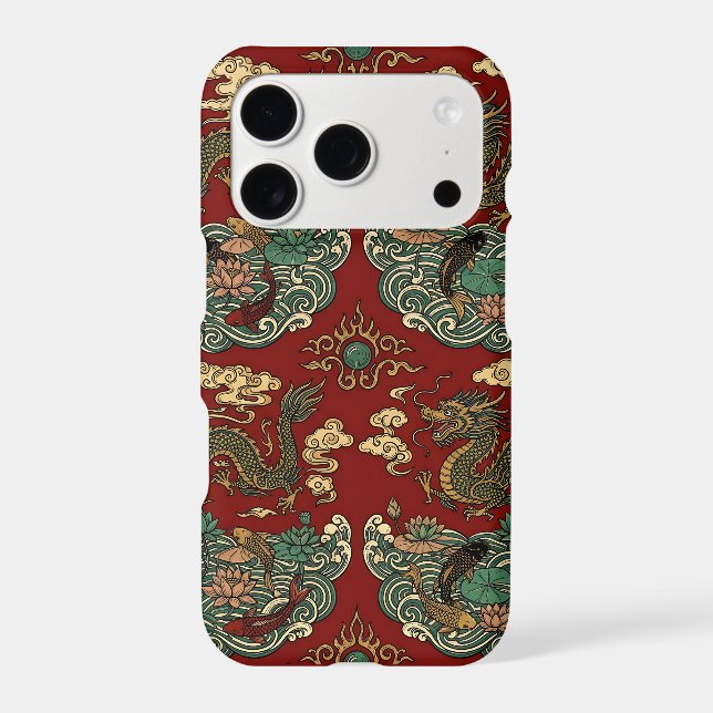 Dragon Koi Phone Case (Back)