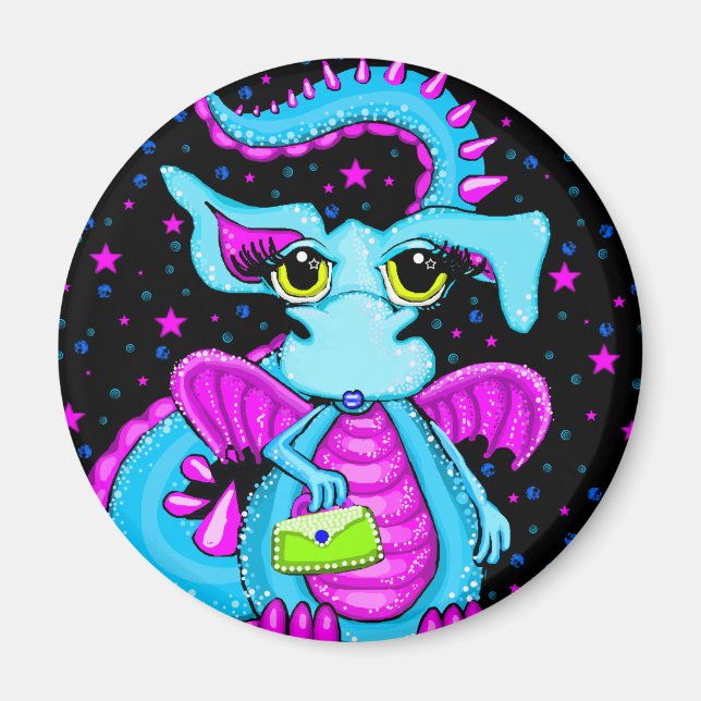 Dragon Lady Magnet (Front)