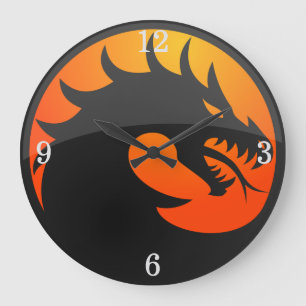 Dragon Large Clock
