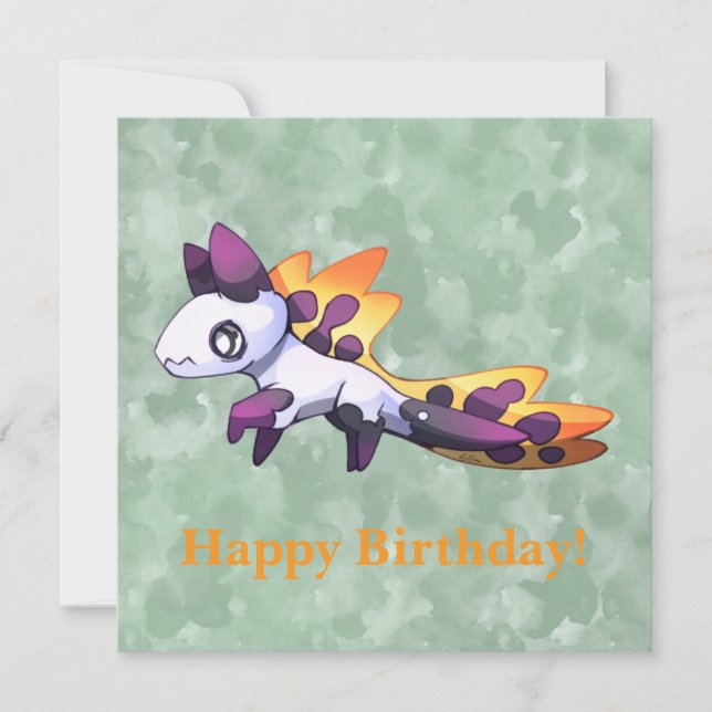 Dragon let’s Party  Card (Front)