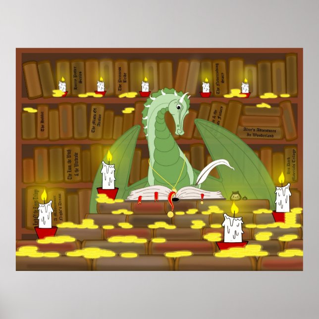 Dragon library poster (Front)