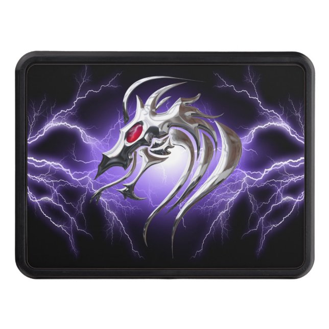 Dragon Lightning Trailer Hitch Cover (Front)