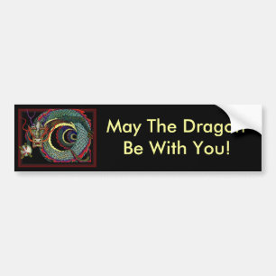 Dragon Luck Mall Bumper Sticker