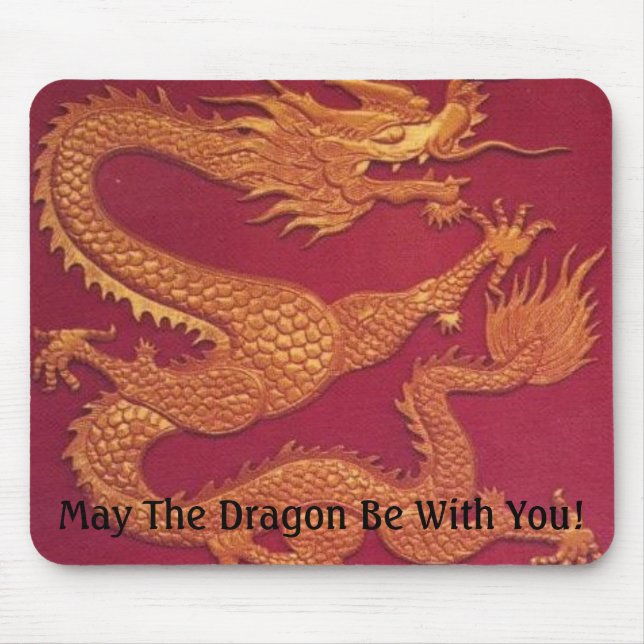 Dragon Luck Mall Mouse Pad (Front)