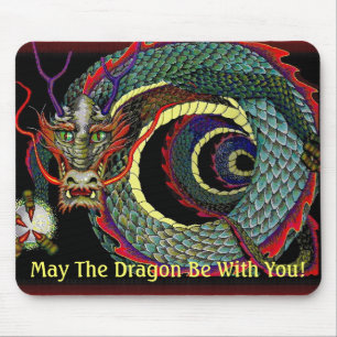 Dragon Luck Mall Mouse Pad