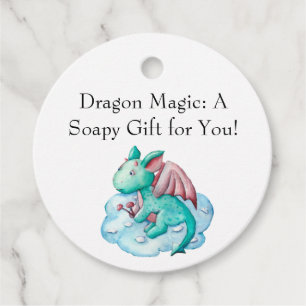 Dragon magic: A soapy Gift For You Soap Favour Tag