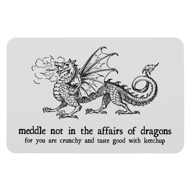 Dragon Magnet (Horizontal)