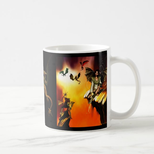 Dragon Maiden Mug (Right)