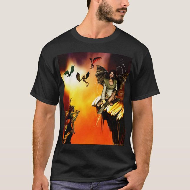 Dragon Maiden Tshirt (Front)