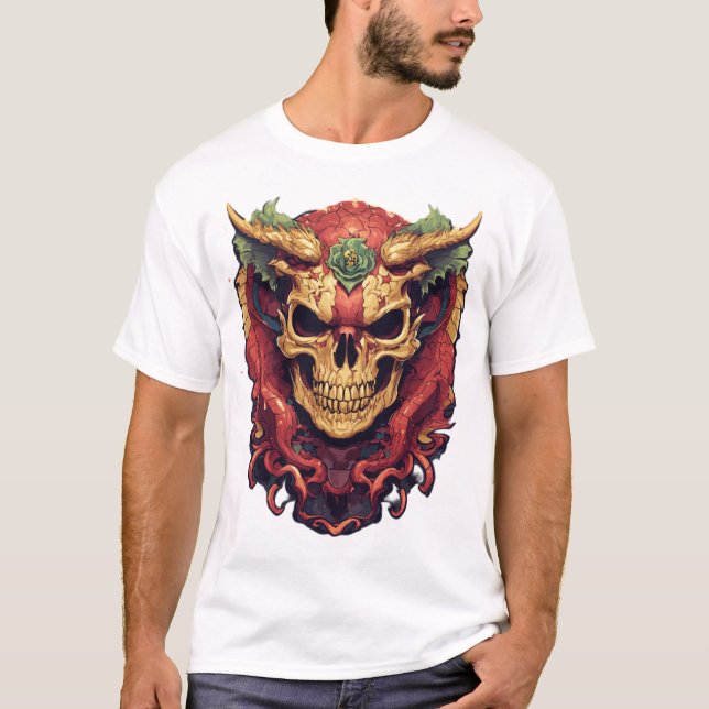 Dragon Mascot  T-Shirt (Front)