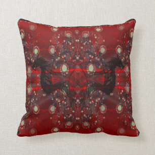 Dragon Master Throw Pillow