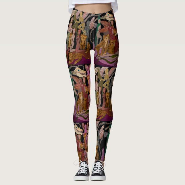Dragon Medicine Leggings (Front)