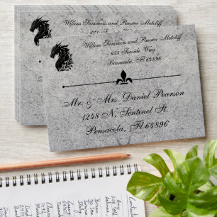 Dragon Medieval  Envelope