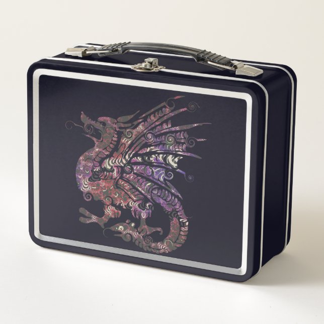 Dragon Metal Lunch Box (Front)