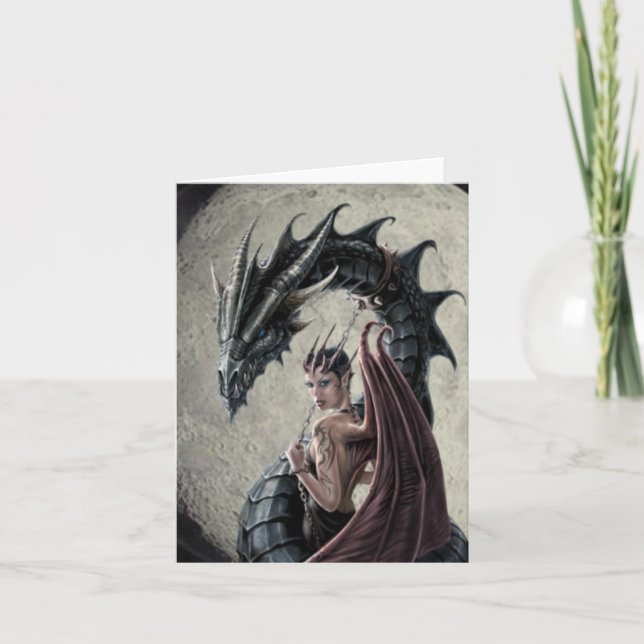 Dragon Mistress -  Note Card (Front)