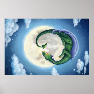 Dragon Moon Dreams Poster