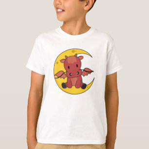 Dragon Moon Good Night Dragon Fantasy T-Shirt