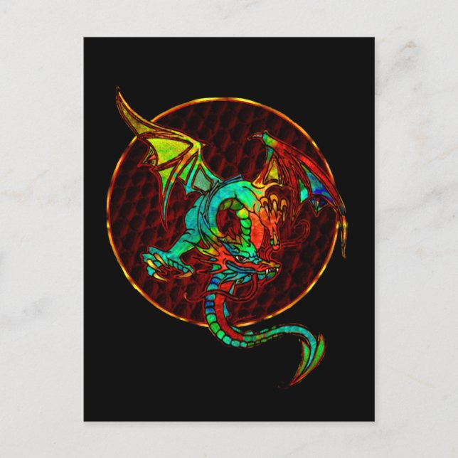 Dragon Moon Postcard (Front)