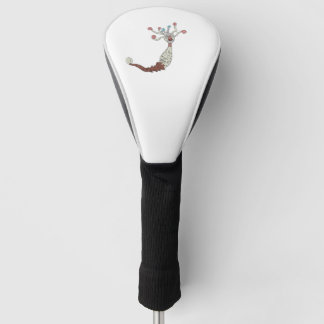 Dragon-mushroom creature golf head cover
