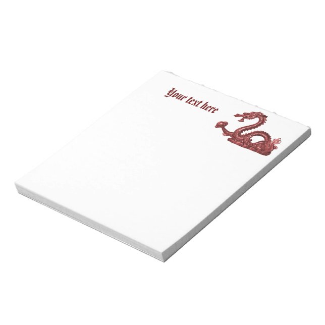 Dragon Notepad (Rotated)
