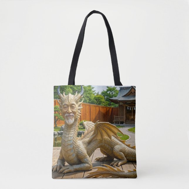 Dragon of Balance Tote Bag (Front)