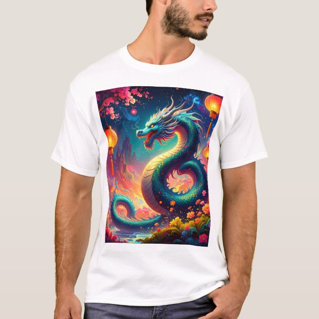 Dragon of the Garden T-Shirt (Front)